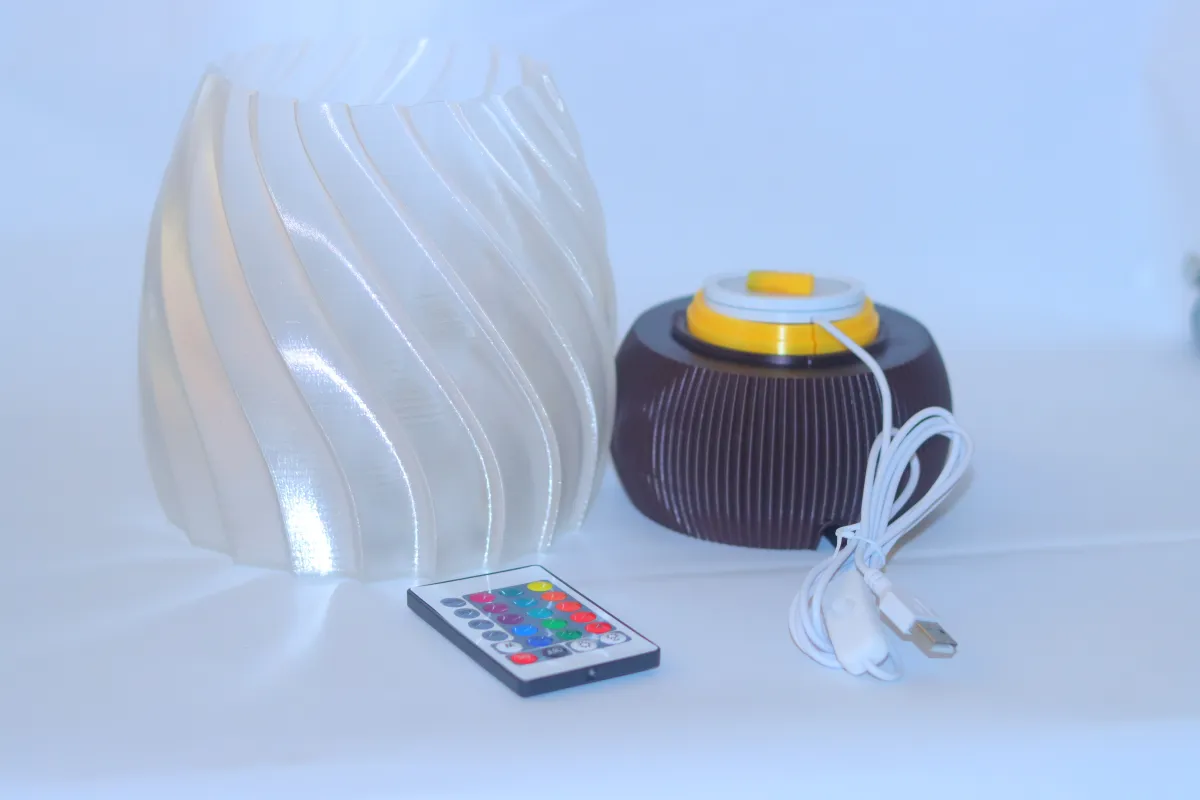Lampe Spirale — Édition Ambiance — 2RODO